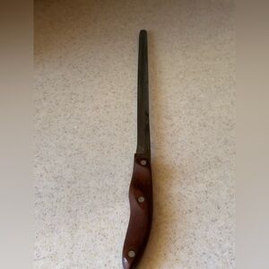 CUTCO SLICER OR SALMON, BREAD KNIFE NUMBER 24 RETRO OLD STYLE VCUG STRAIGHT EDGE